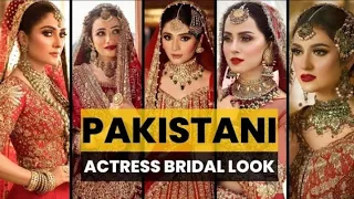 Pakistani actresses bridal looks/ Bridal makeup ideas