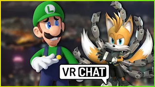 Luigi meets Nine II VR chat