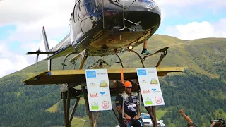 Austrian Strongman Lifts Helicopter