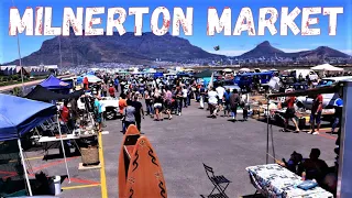 Milnerton weekend flea market in Cape Town, Western Cape, South Africa