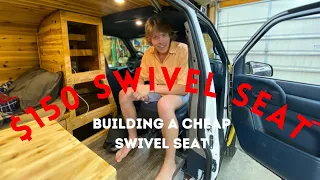 $150 Swivel Seat - Creating a DIY Swivel Seat for my Astro Van