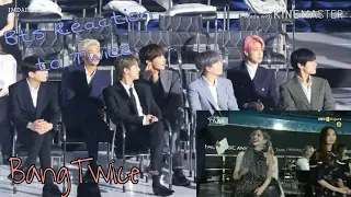 Bts Reaction to Twice Interview at @ Fact Music Award 2019