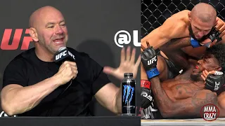 Dana White on Khamzat Chimaev 'he's an absolute F***** freak of nature'