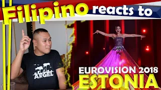 Filipino reacts to Eurovision 2018 Estonia Elina Nachayeva La Forza