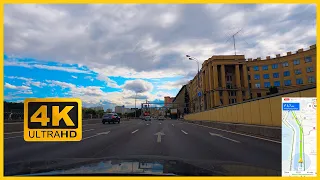 [4K] Driving in Moscow, Russia | Streletskaya Street-Third Ring Road | Driving Tour | Virtual Tour