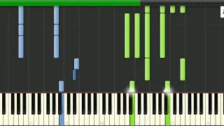 Ennio Morricone - Man with a Harmonica | Adelina Piano synthesia tutorial