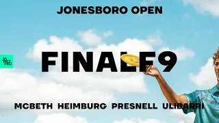 2020 Jonesboro Open | FINALF9 LEAD | McBeth, Heimburg, Ulibarri, Presnell | Jomez Disc Golf