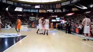 Valencia Basket - Cai Zaragoza, ultims 5 minuts