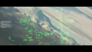 A short BVR fight in the F16 DCS