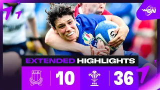 A GREAT GAME 👏 | Extended Highlights | Italy v Wales