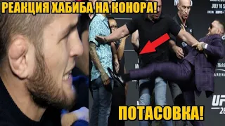 Конор УДАРИЛ Порье на пресс-конфе! Обзор ЛЮТОЙ пресухи UFC 264! / Реакция Хабиба на заявление Конора