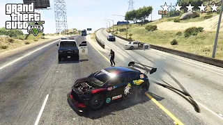 GTA 5 - BEST CAR + POLICE CHASE (FLASH GT)