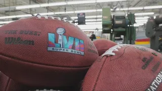 Inside Wilson's Super Bowl football factory in Ada, Ohio
