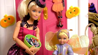 Bebes de Barbie y Ken Celebran Halloween