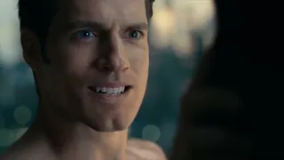 Superman's CGI mustache face