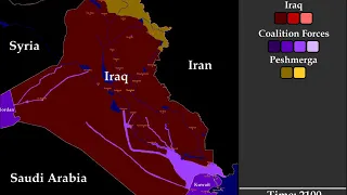 The Invasion Of Iraq (Every Hour, March 17-May 1)