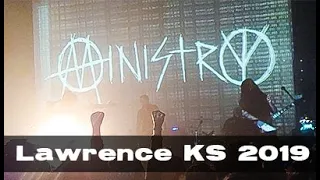 Ministry - Live 2019 - Lawrence KS - the Granada 11/19/19