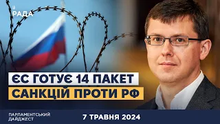 14-й пакет санкцій проти Росії | Передача заморожених активів РФ на закупівлю зброї для ЗСУ