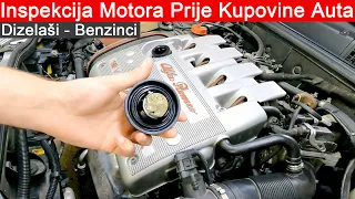 Kako Provjeriti Motor Prije Kupovine Auta