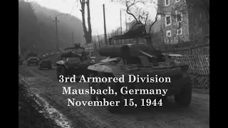 3rd Armored Division "Spearhead" Near Stolberg, Germany; November 15, 1944