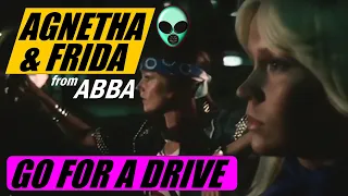 ABBA's Frida & Agnetha on a road trip - Anni-Frid Lyngstad & Agnetha Fältskog do a Thelma & Louise.