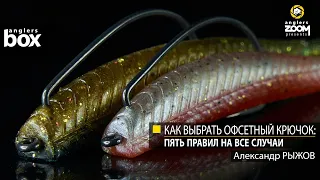 Как выбрать офсетный крючок: пять правил на все случаи. Александр Рыжов. Anglers Box