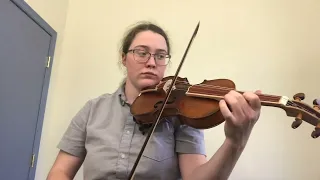 Vivaldi Violin Concerto in A Minor RV 356, Allegro - Test driving a Baroque conversion violin
