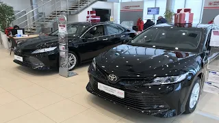 TOYOTA CAMRY 3.5 2020. ОБЗОР МАКСИМАЛЬНОЙ КОМПЛЕКТАЦИИ. ЦЕНЫ НА ЯНВАРЬ 2021