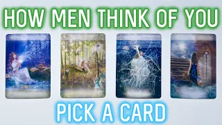 How Men Think of You🧍🏼‍♂️ {PICK A CARD} 👨🏼 Timeless Tarot Reading