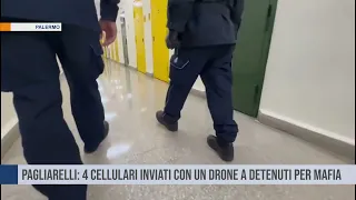 Palermo. Pagliarelli: 4 cellulari inviati con un drone a detenuti per mafia