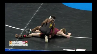 133lbs Michael McGhee (Arizona State) maj dec Boo Dryden (Minnesota)