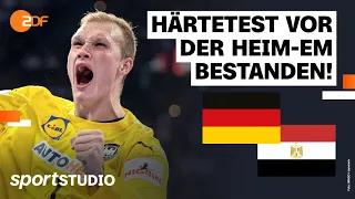 Deutschland – Ägypten Highlights | Handball-Testspiel | sportstudio