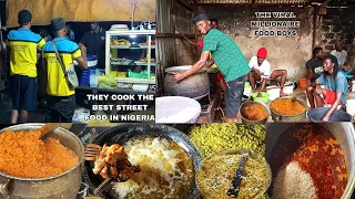 THESE VIRAL NIGERIAN BOYS MAKE MILLIONS COOKING AND SELLING STREET FOOD IN MANY BRANCHES IN NIGERIA