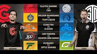 NA LCS Highlights ALL GAMES Week 5 Day 2 / W5D2 Spring 2018