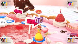 Mario Party Superstars #541 Peach's Birthday Cake Daisy vs Birdo vs Mario vs Luigi