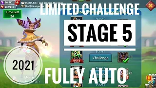 Lords Mobile Limited Challenge Stage 5 Dream Witch Fully Auto |2021|(Saving Dreams) Solitary Slumber