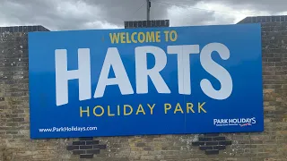 Harts holiday park day 1/2 vlog