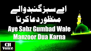 Aye Sabz Gumbad Wale | Heart Touching Naat | Emotional Dua 2024@Ch1voice