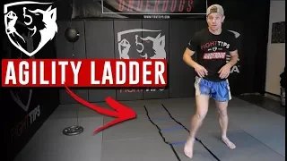 3 Agility Ladder Drills for Fighting Footwork