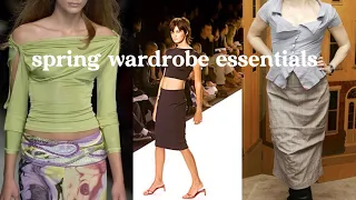 spring wardrobe essentials ✿ Isabella Vrana