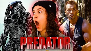 first time watching *PREDATOR*