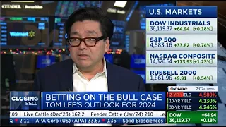 Fundstrat's Tom Lee shares his thoughts for 2024 and 2025.
