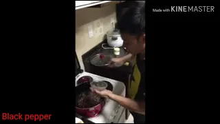 How to make Pancit Canton w/ chicken Liver & Heart