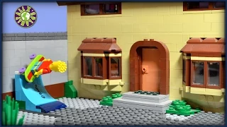 Lego Simpsons Shopping Movie.  Homer Simpson in Kwik E Mart.  Never eat Homer Simpson's Donuts.