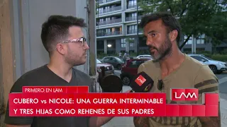 Fabián Cubero habló sobre Nicole Neumann de dejar a sus hijas solas para ir a bailar