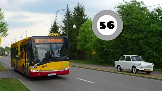 MPK Łódź linia 56 Rzgów - Piastów Kurak - Solaris Urbino 12 III