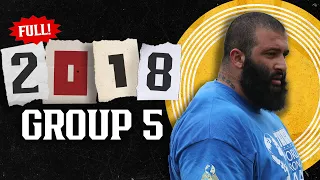 *FULL* 2018 World's Strongest Man | Group 5