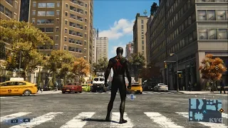 Marvel's Spider-Man (2018) - Dark Suit - Open World Free Roam Gameplay (PS4 HD) [1080p60FPS]