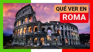 GUÍA COMPLETA ▶ Qué ver en la CIUDAD de ROMA (ITALIA) 🇮🇹 🌏 Turismo y viajar a Italia