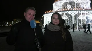 Что жители и гости столицы думают о рождественской елке в Вильнюсе